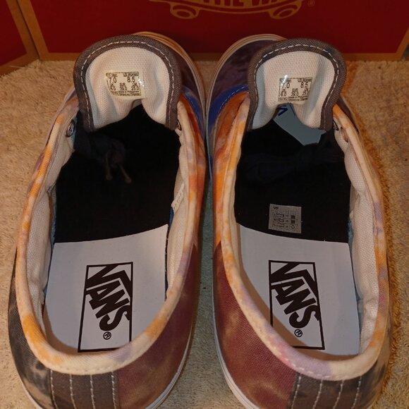 Vans Men's 7/Women's 8.5 Authentic 44 DX Tie Dye patchwork VN0A54F9AXJ - Picture 6 of 13